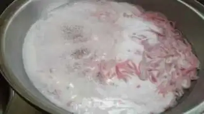 Make Lemon three, cool noodles step 9