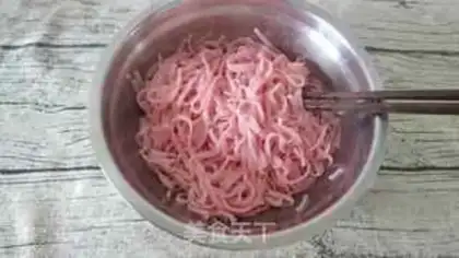 Make Lemon three, cool noodles step 12
