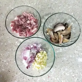 Make Soy rice powder step 1