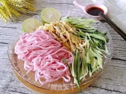 Make Lemon three, cool noodles step 14