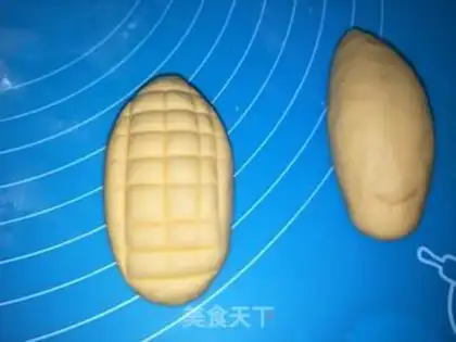 Make Corn buns step 2