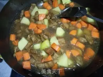 Make Curry beef step 9