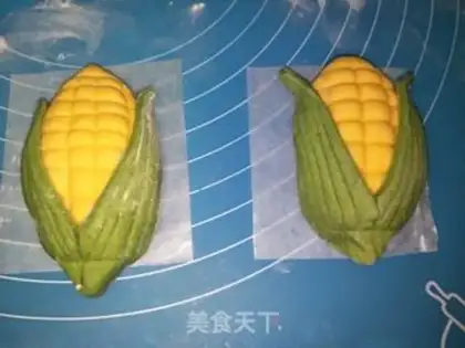 Make Corn buns step 5