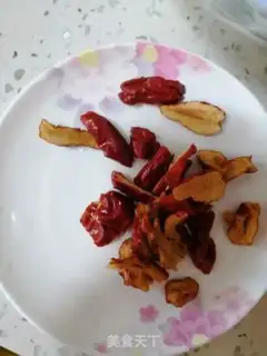 Make Red sugar date nest step 2