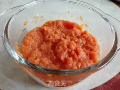 Make Carrot peanut sesame sack step 0