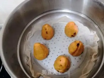 Make Red sugar date nest step 7