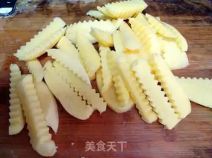Make Spicy potatoes step 0
