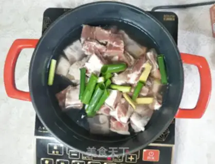 Make Red burn ribs step 1