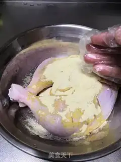 Make Salt chicken leg step 4