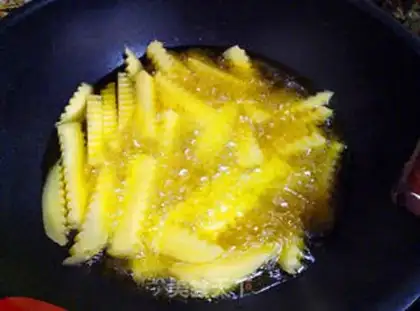 Make Spicy potatoes step 5