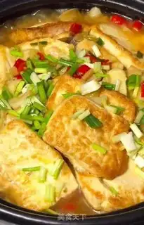Make Cabbage tofu step 2