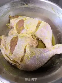 Make Salt chicken leg step 9