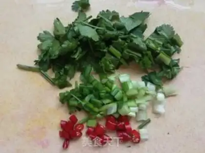 Make Spicy Tommy line step 2