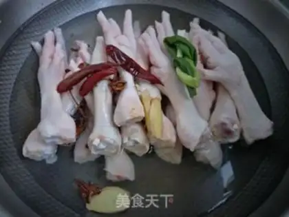 Make No bone chicken claws step 4
