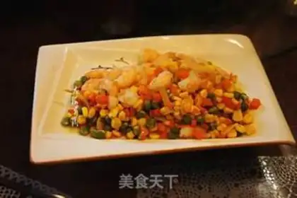 Make Shrimp fried corn step 5