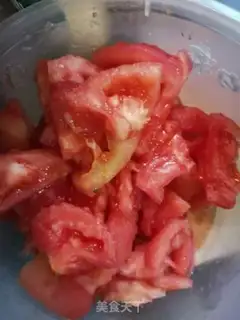 Make Tomato fried peas step 2