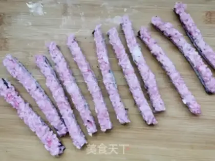 Make Banana sushi roll step 6