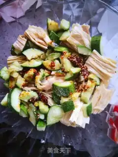 Make The cucumber cobbler step 6