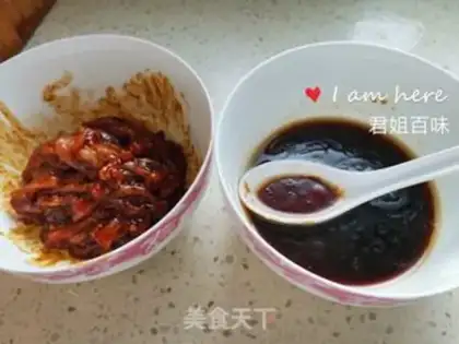 Make Rock pan rice step 2