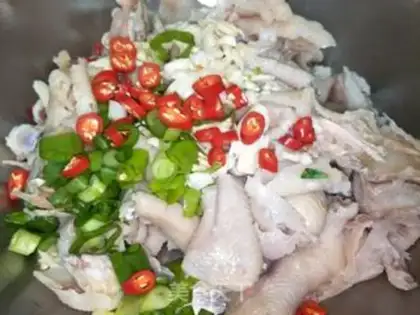 Make No bone chicken claws step 7