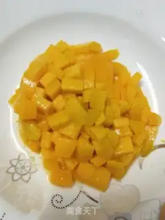 Make Mango balls step 1