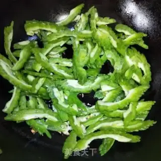 Make Scrambled bean dry step 3