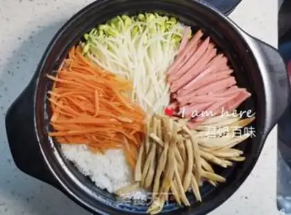 Make Rock pan rice step 5