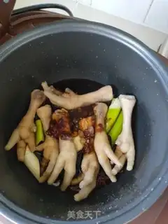 Make Chicken claws with gravy sauce step 6
