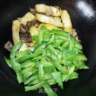 Make Scrambled bean dry step 8