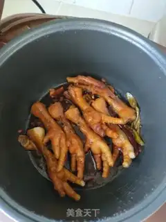 Make Chicken claws with gravy sauce step 8
