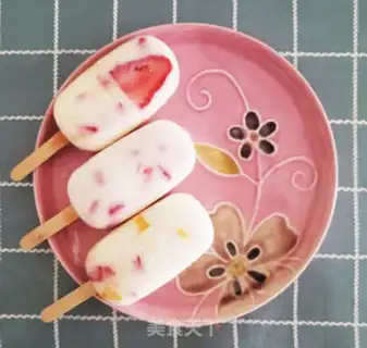 Make Strawberry ice cream step 2