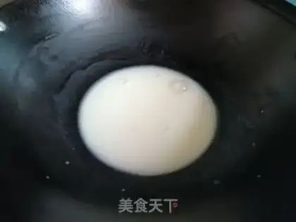 Make The soup is squeezing bread step 1