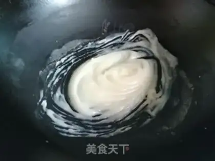 Make The soup is squeezing bread step 2