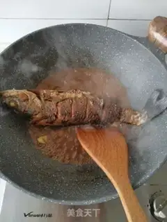 Make Red burning sea bass step 5