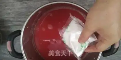 Make Watermelon freeze step 2