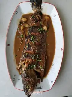 Make Red burning sea bass step 6