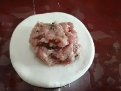 Make Meat buns step 5