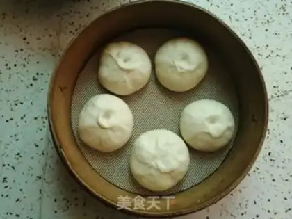 Make Meat buns step 7