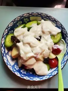Make Yogurt and fruit step 6