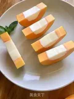 Make Cucumber milk freeze step 7