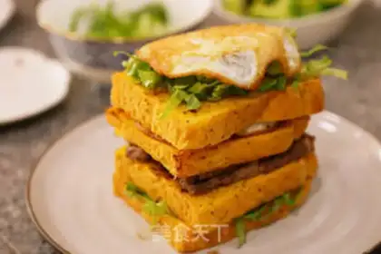 Make A steak sandwich is a healthy diet step 12