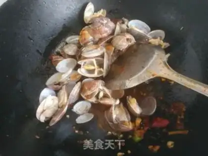 Make Spicy clams step 13