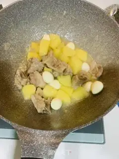 Make Onion potato ribs step 6