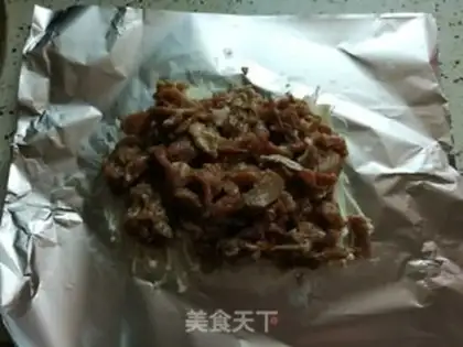Make Tinpaper beef step 5
