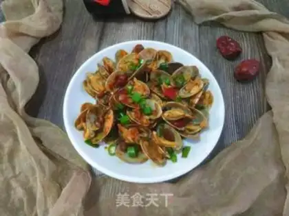 Make Spicy clams step 16