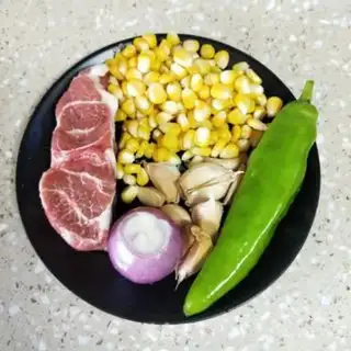 Make Corn pasta step 2