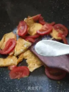 Make Tomato eggs step 2