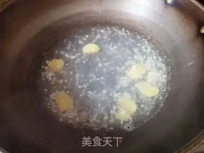 Make Garlic spinach step 2