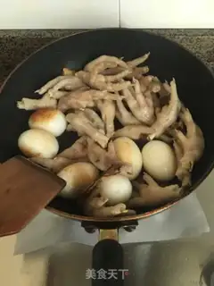 Make Chicken claws, duck eggs step 4