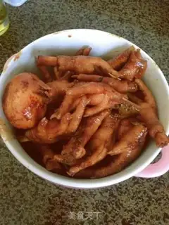Make Chicken claws, duck eggs step 6